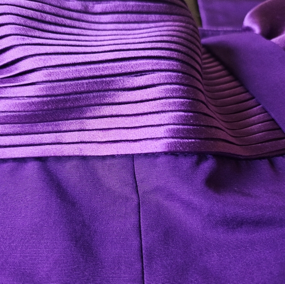 Vtg Violet Tuxedo Waist Trouser Pants Escada Deadstock Romeo Sleeve Sweater Set - Picture 7 of 13